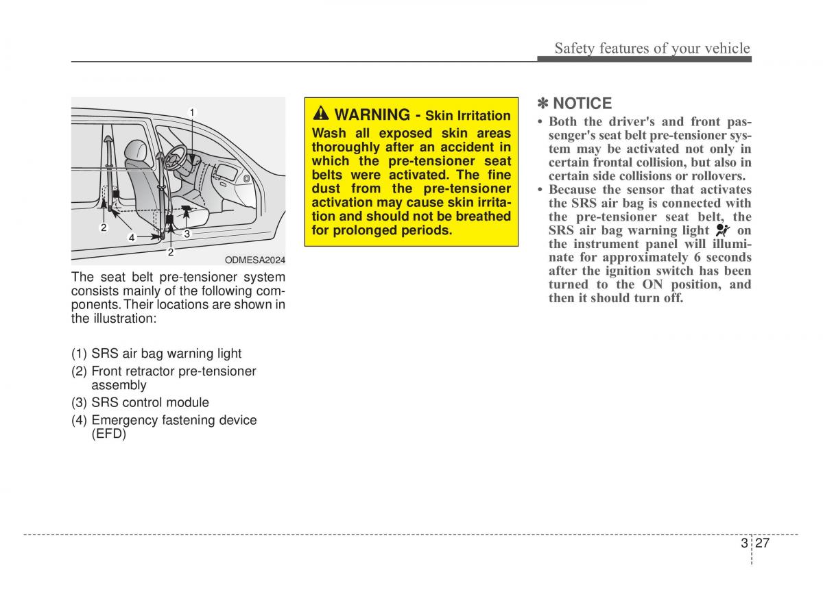 KIA Sportage IV 4 owners manual / page 43