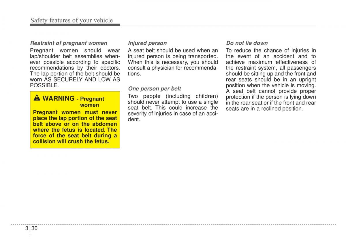 KIA Sportage IV 4 owners manual / page 46