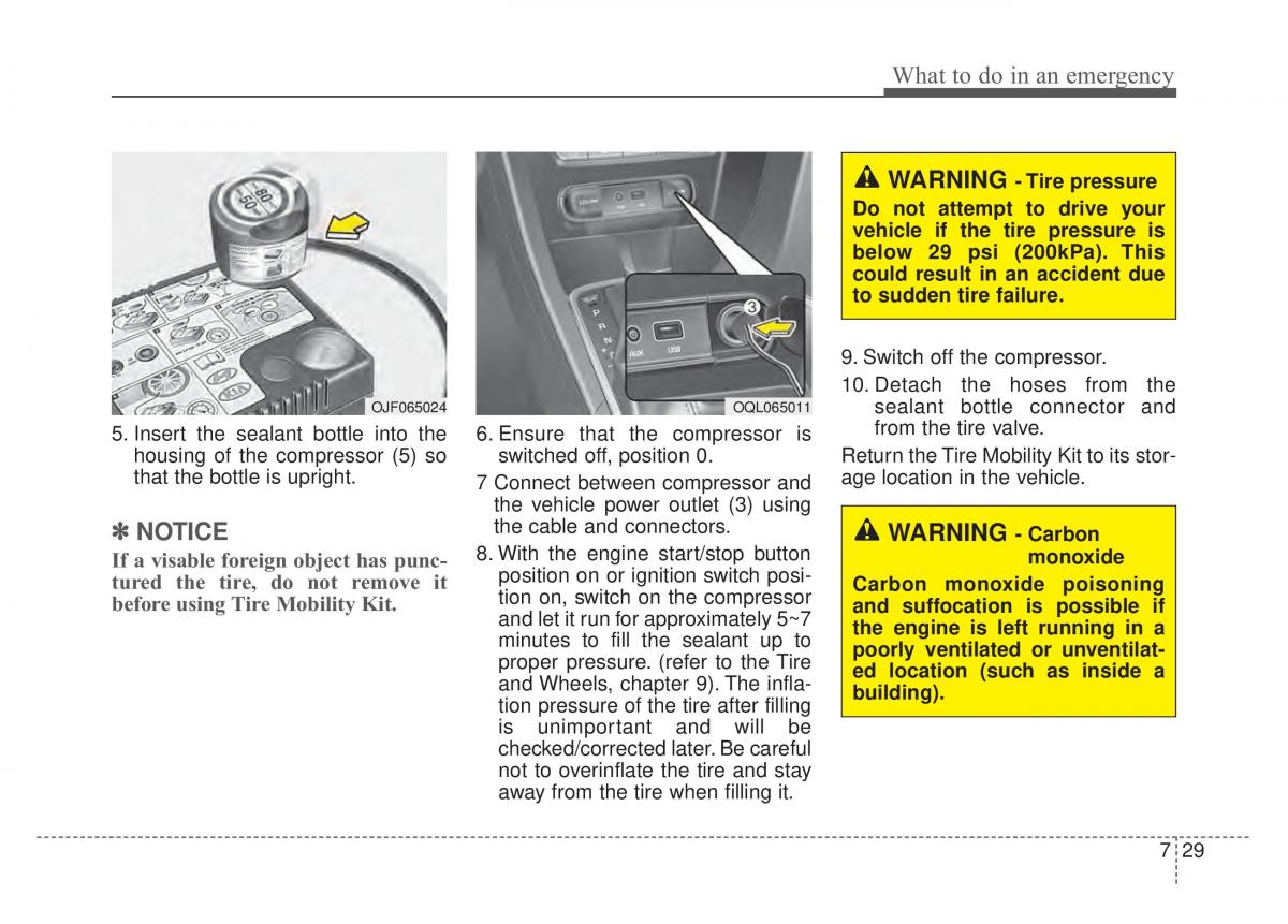 KIA Sportage IV 4 owners manual / page 462