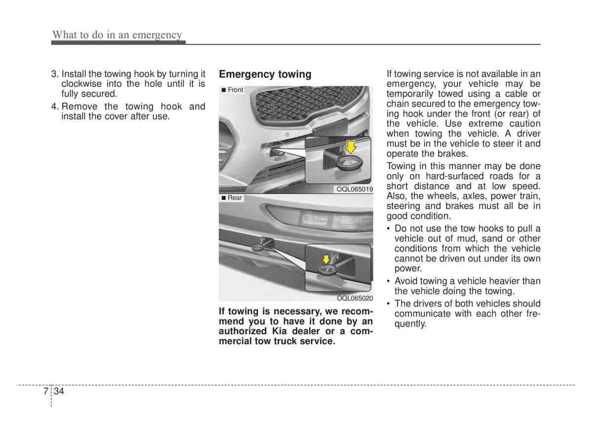 KIA Sportage IV 4 owners manual / page 467