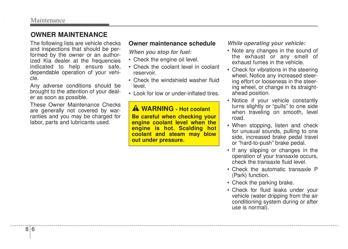 KIA Sportage IV 4 owners manual / page 475