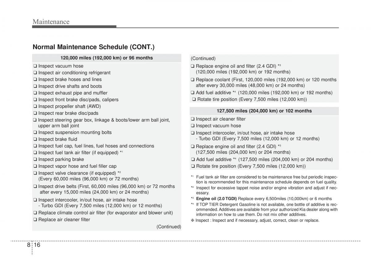 KIA Sportage IV 4 owners manual / page 485