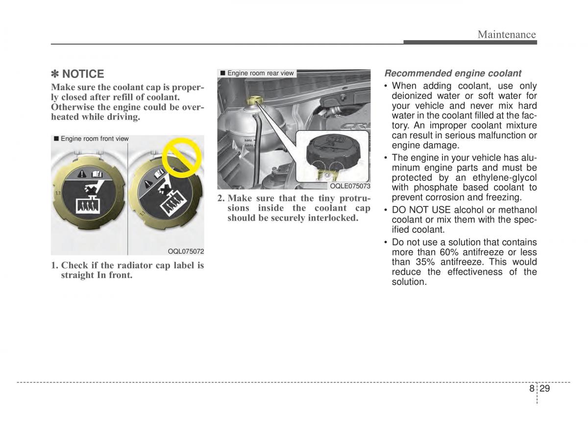 KIA Sportage IV 4 owners manual / page 498