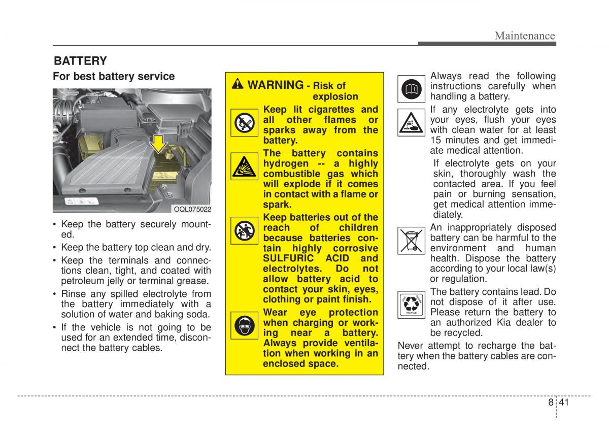 KIA Sportage IV 4 owners manual / page 510