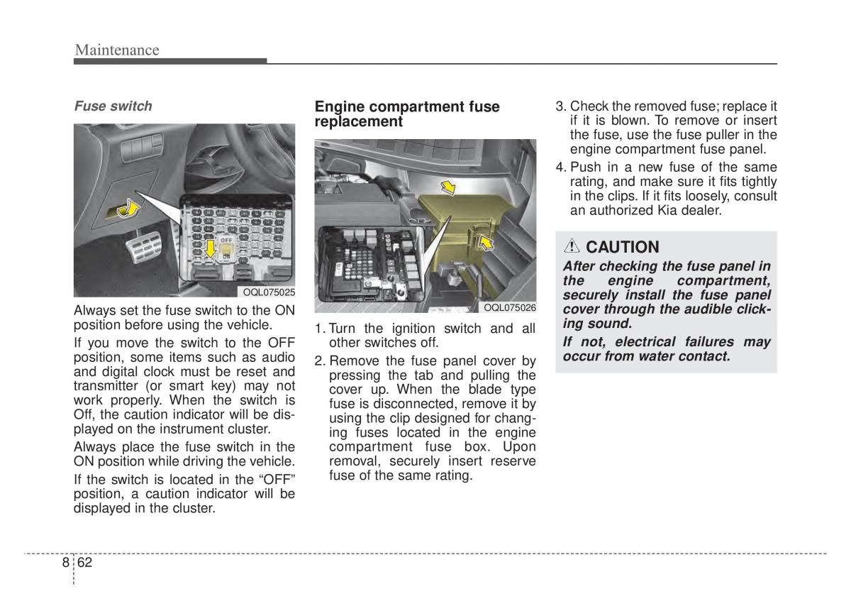 KIA Sportage IV 4 owners manual / page 531