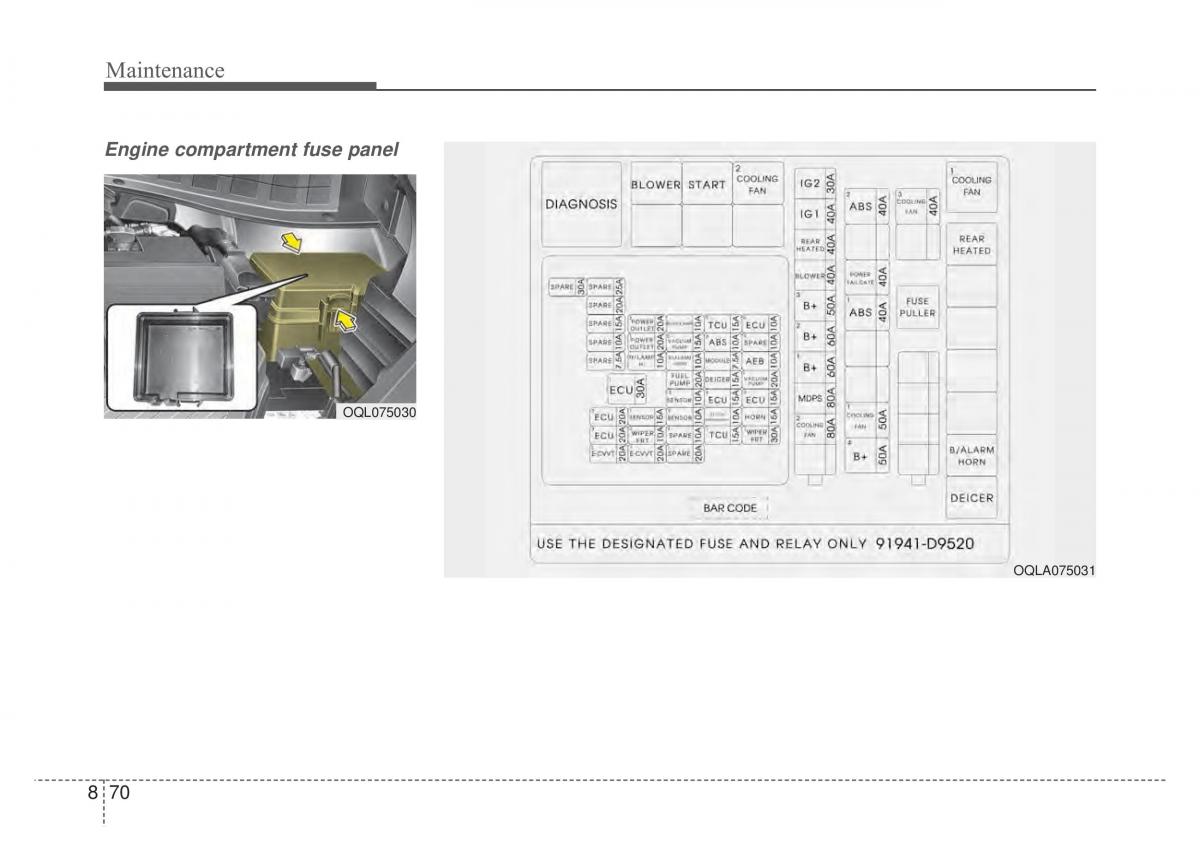 KIA Sportage IV 4 owners manual / page 539