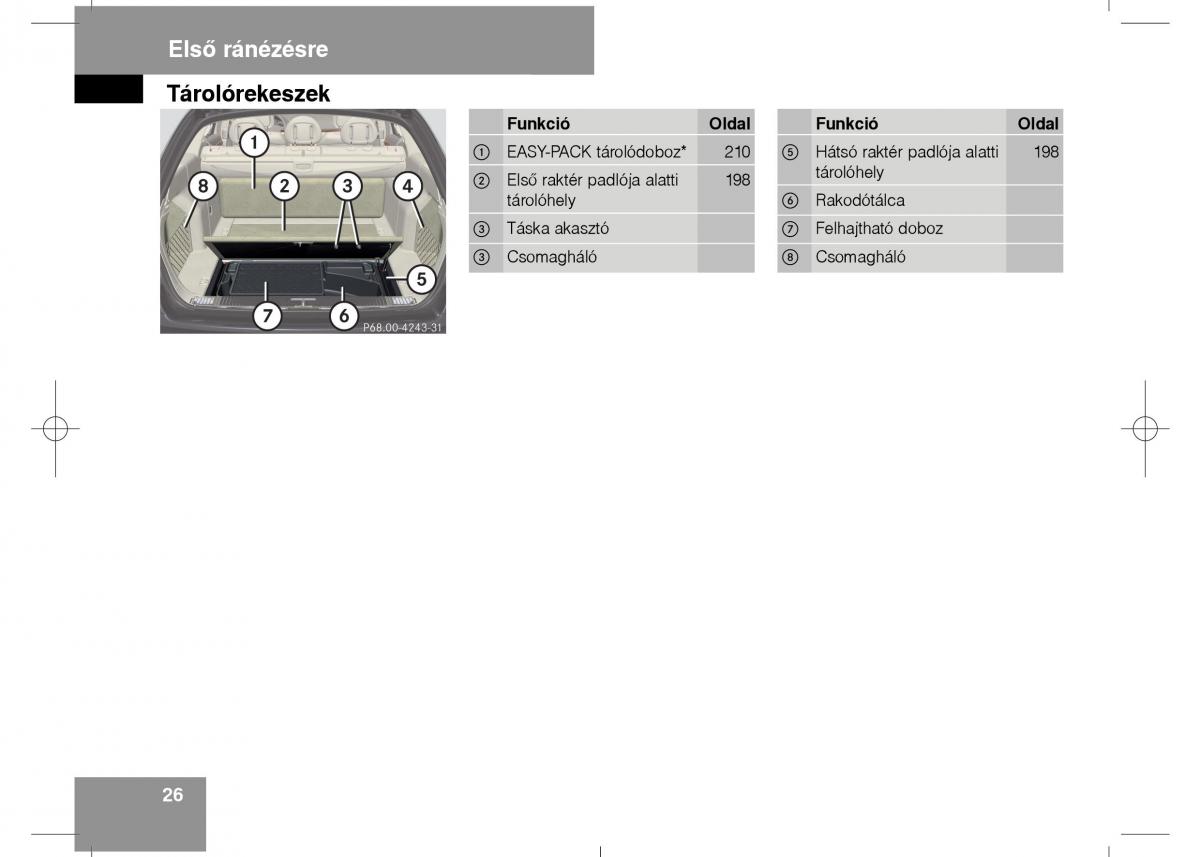 Mercedes Benz E Class W211 Kezelesi utmutato / page 28