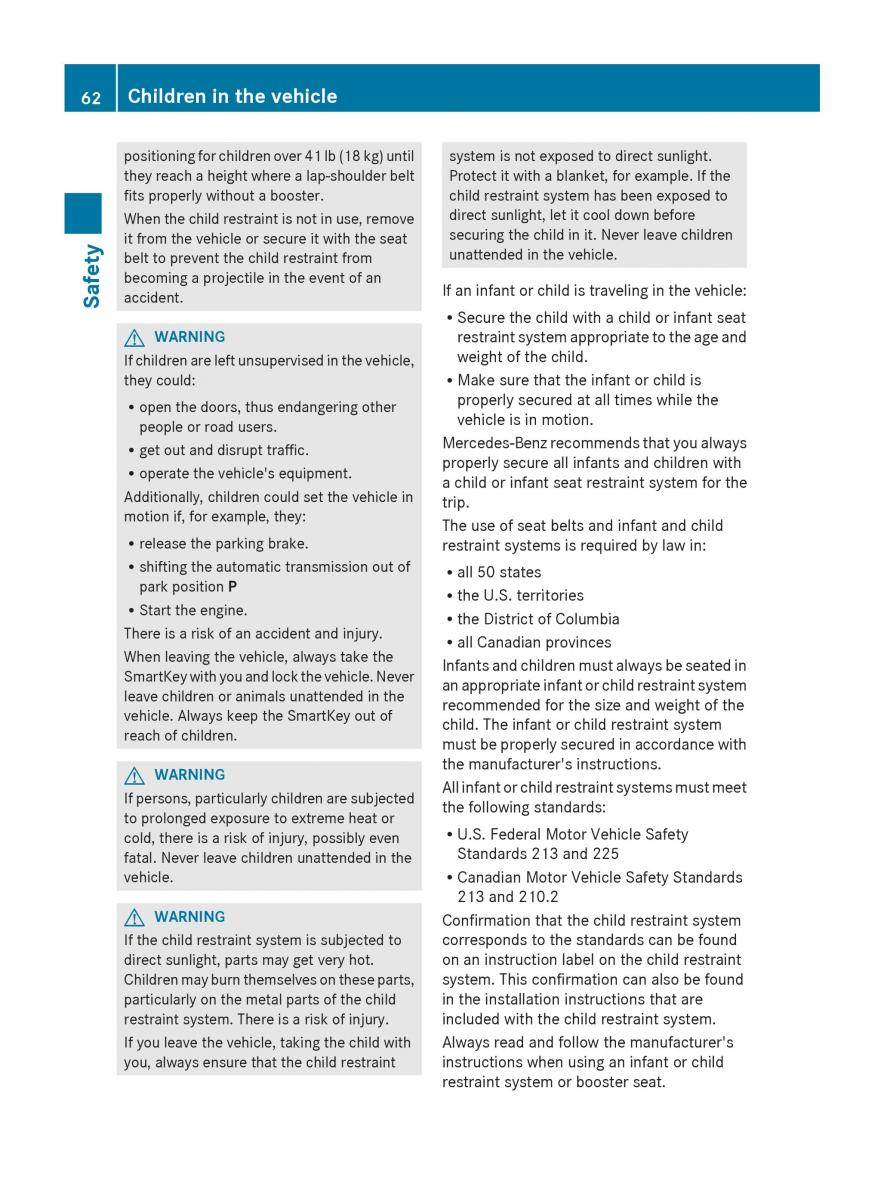 Mercedes Benz GL Class X166 owners manual / page 64