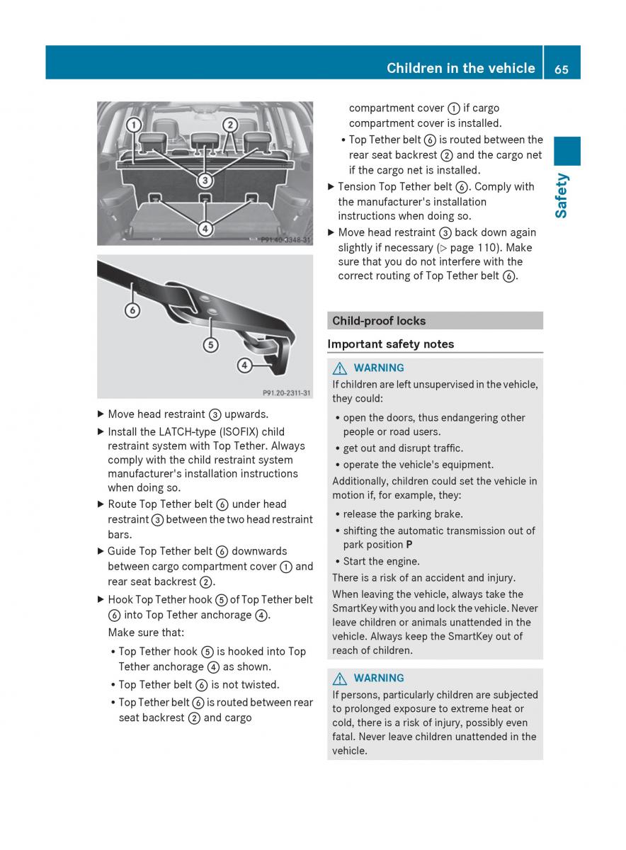 Mercedes Benz GL Class X166 owners manual / page 67