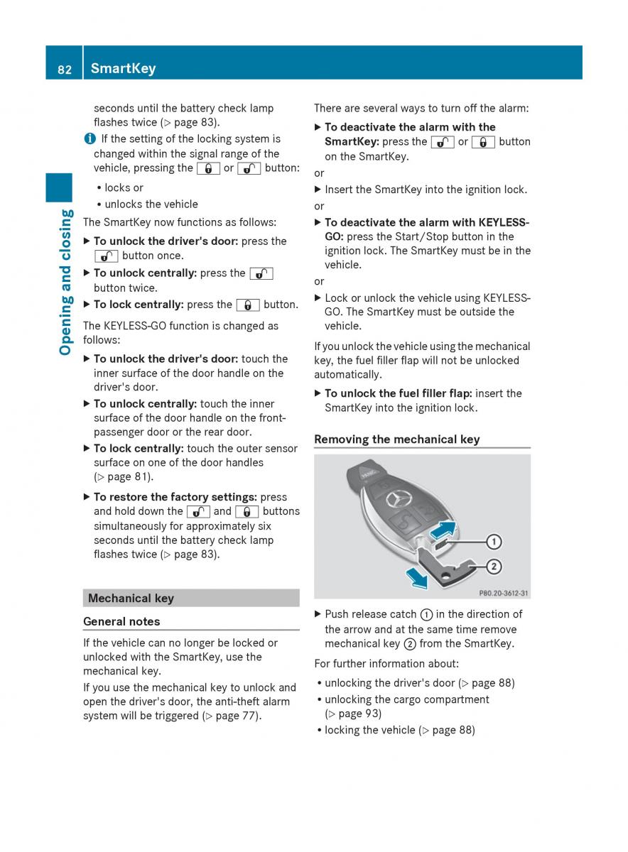 Mercedes Benz GL Class X166 owners manual / page 84