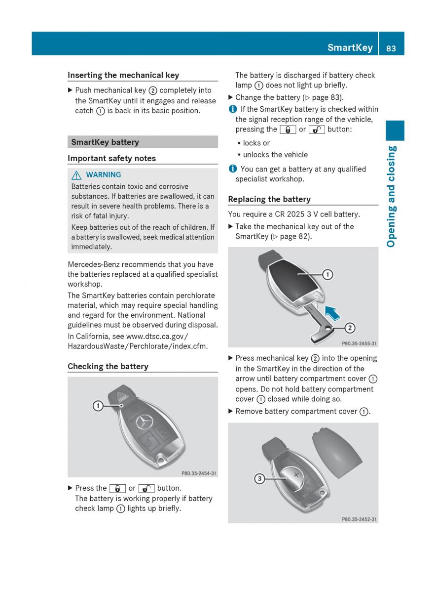 Mercedes Benz GL Class X166 owners manual / page 85