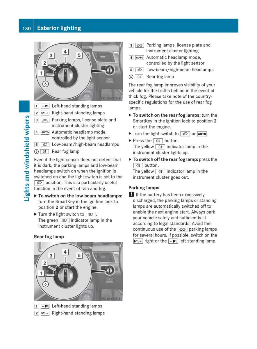 Mercedes Benz GL Class X166 owners manual / page 132