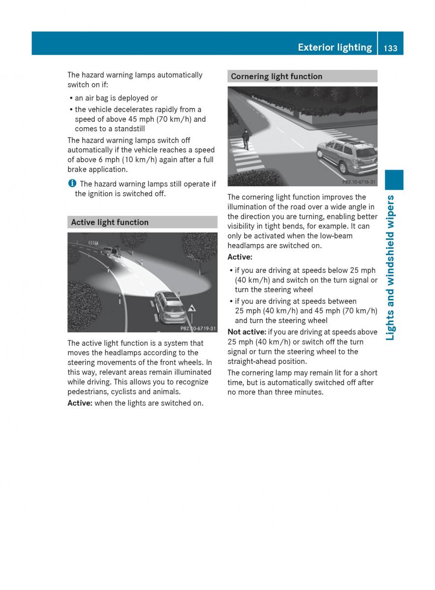 Mercedes Benz GL Class X166 owners manual / page 135