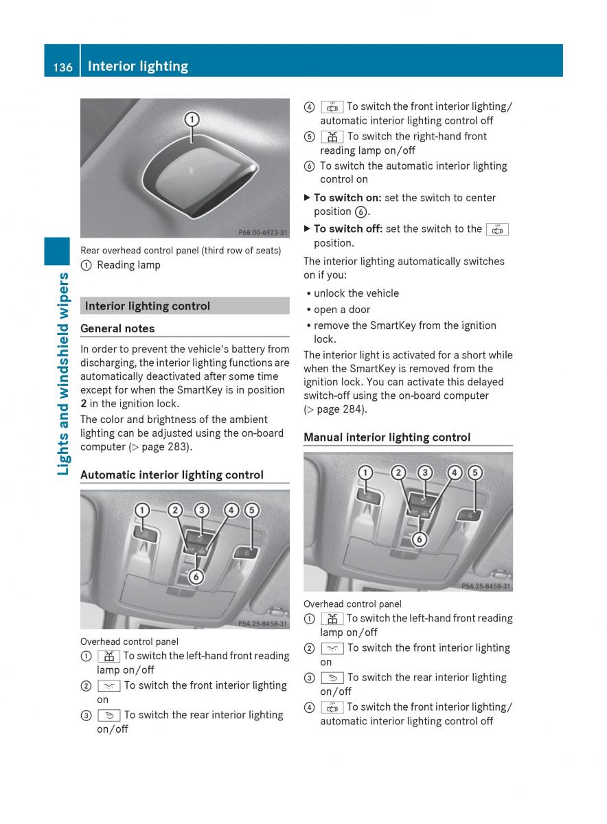 Mercedes Benz GL Class X166 owners manual / page 138