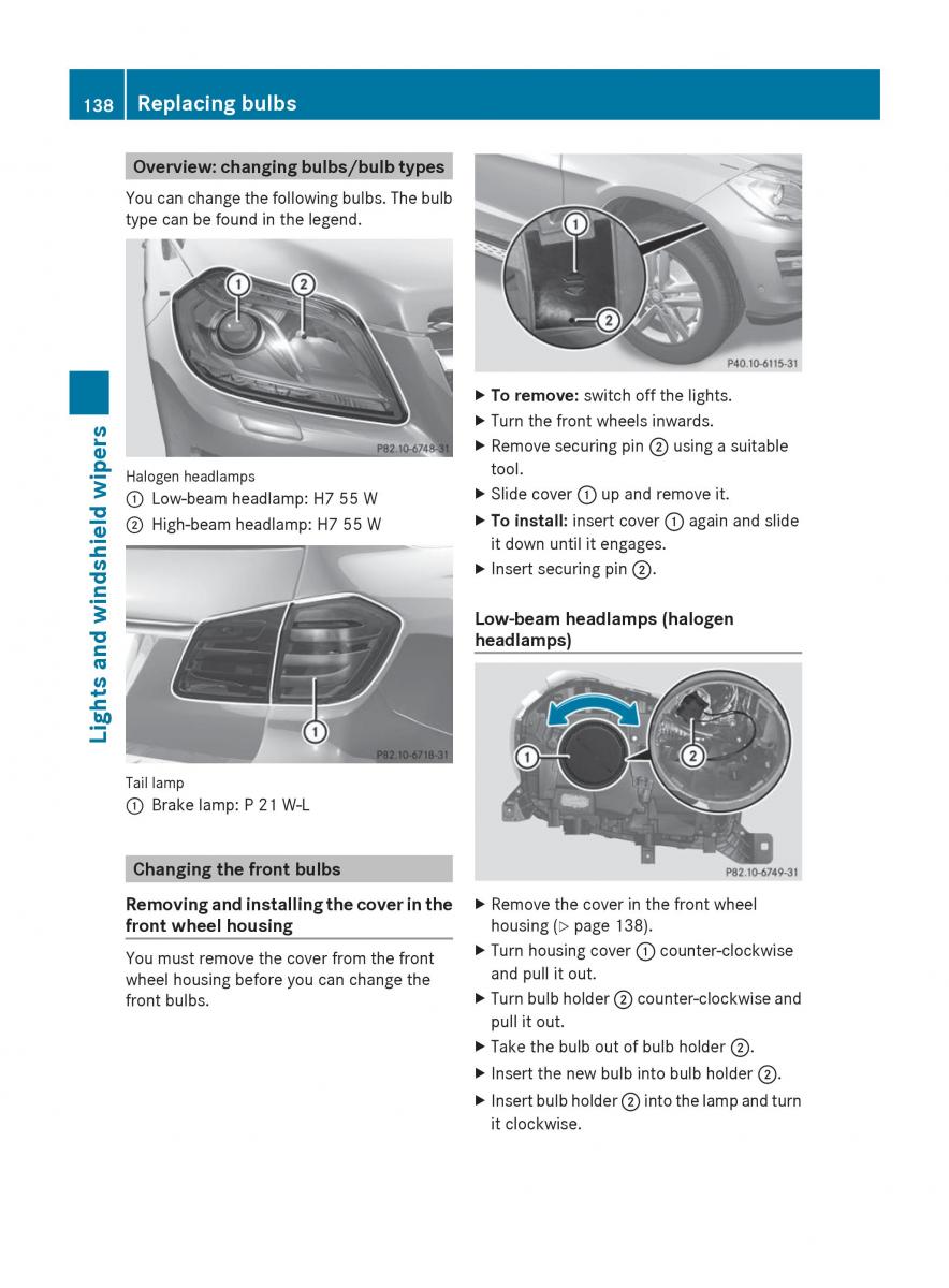 Mercedes Benz GL Class X166 owners manual / page 140