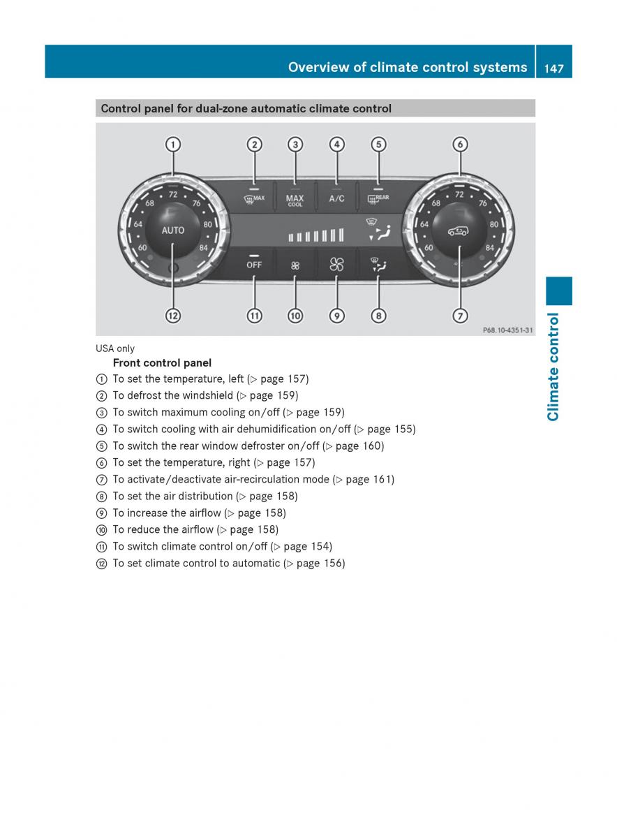 Mercedes Benz GL Class X166 owners manual / page 149