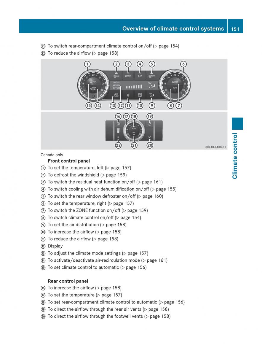 Mercedes Benz GL Class X166 owners manual / page 153