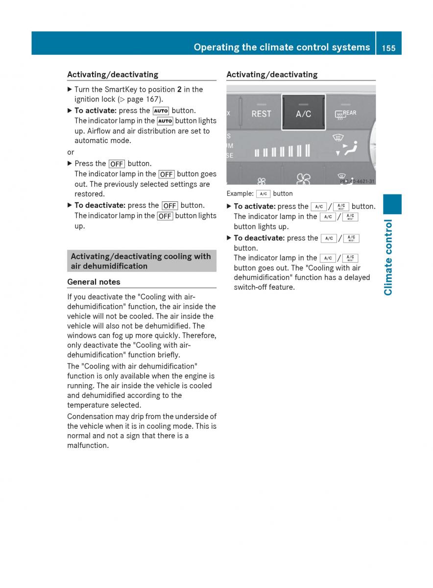 Mercedes Benz GL Class X166 owners manual / page 157