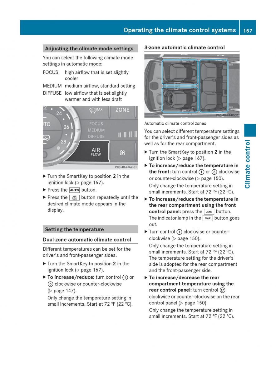 Mercedes Benz GL Class X166 owners manual / page 159