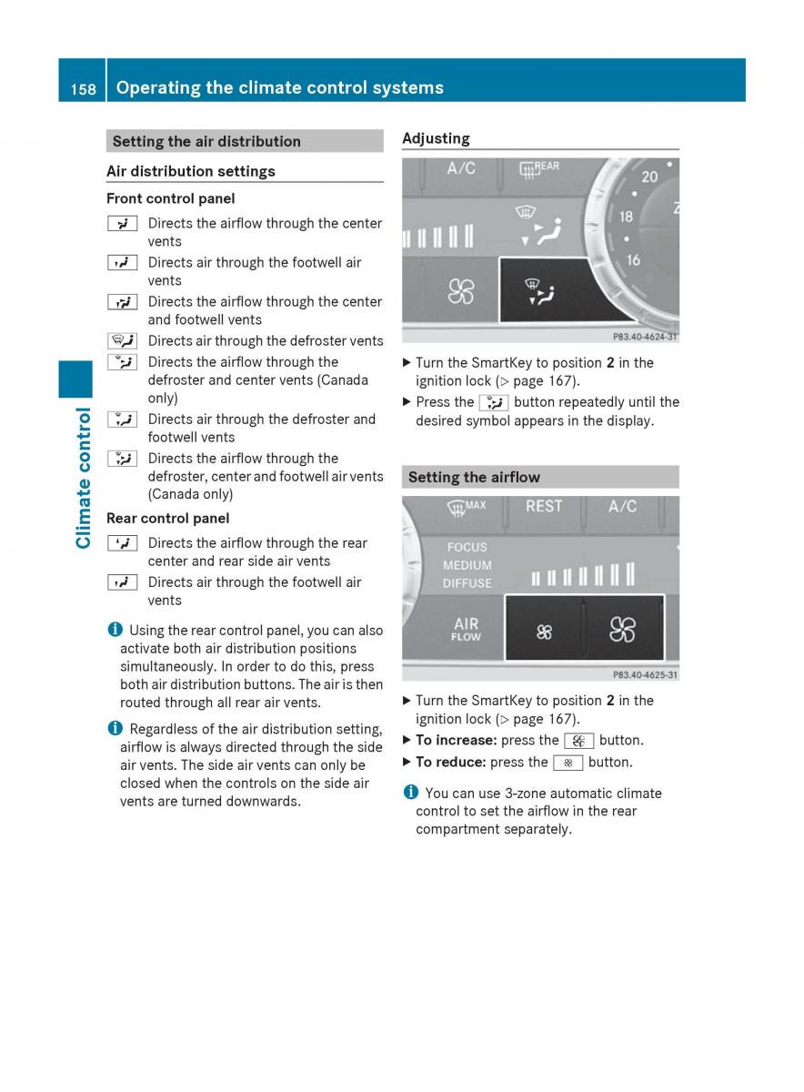 Mercedes Benz GL Class X166 owners manual / page 160