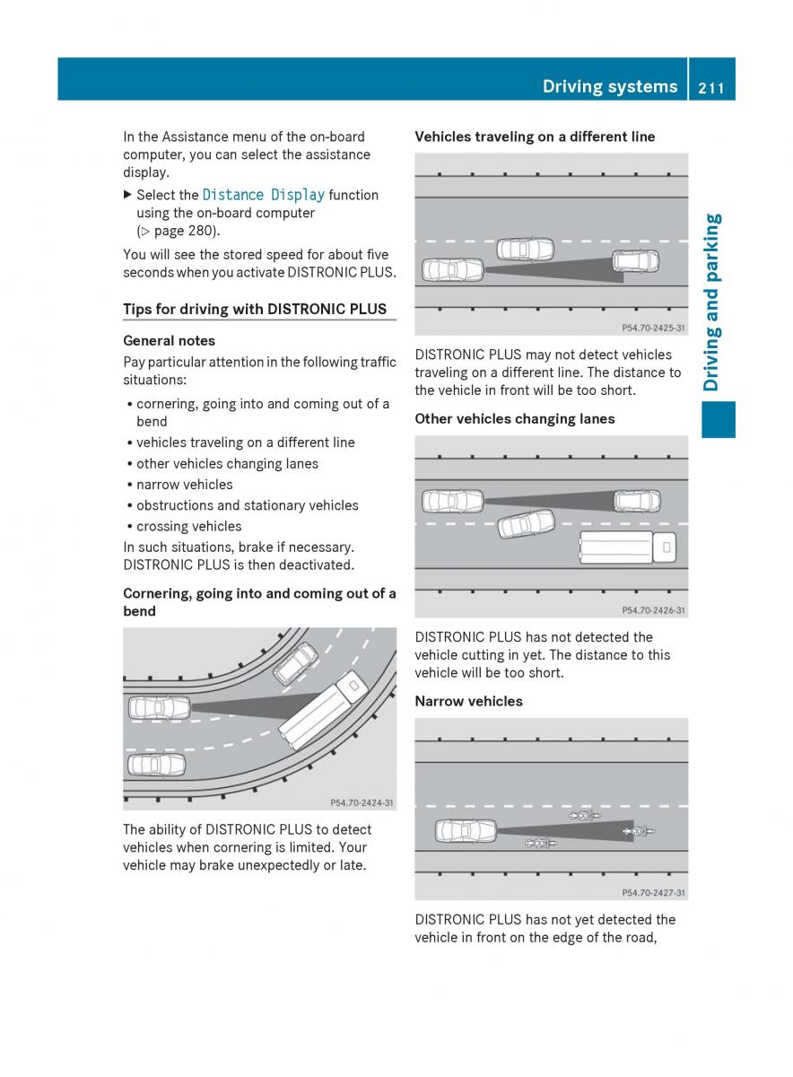 Mercedes Benz GL Class X166 owners manual / page 213