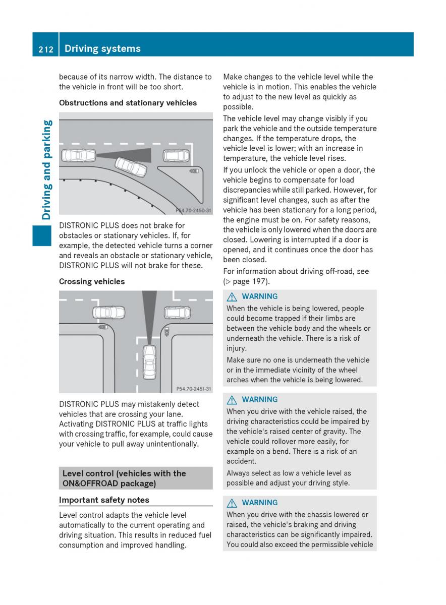 Mercedes Benz GL Class X166 owners manual / page 214