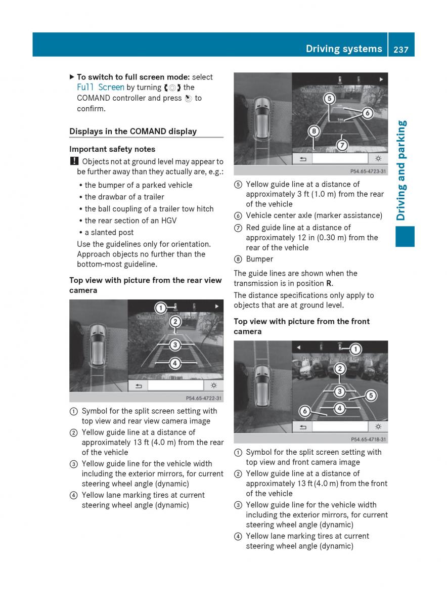 Mercedes Benz GL Class X166 owners manual / page 239