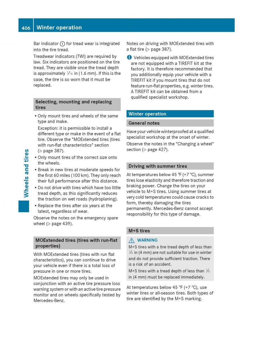 Mercedes Benz GL Class X166 owners manual / page 408