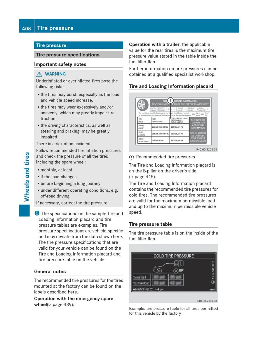 Mercedes Benz GL Class X166 owners manual / page 410