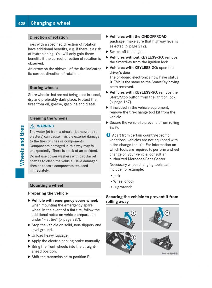 Mercedes Benz GL Class X166 owners manual / page 430