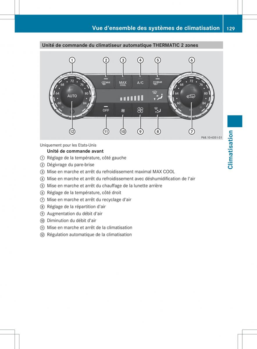 Mercedes Benz GL Class X166 manuel du proprietaire / page 131