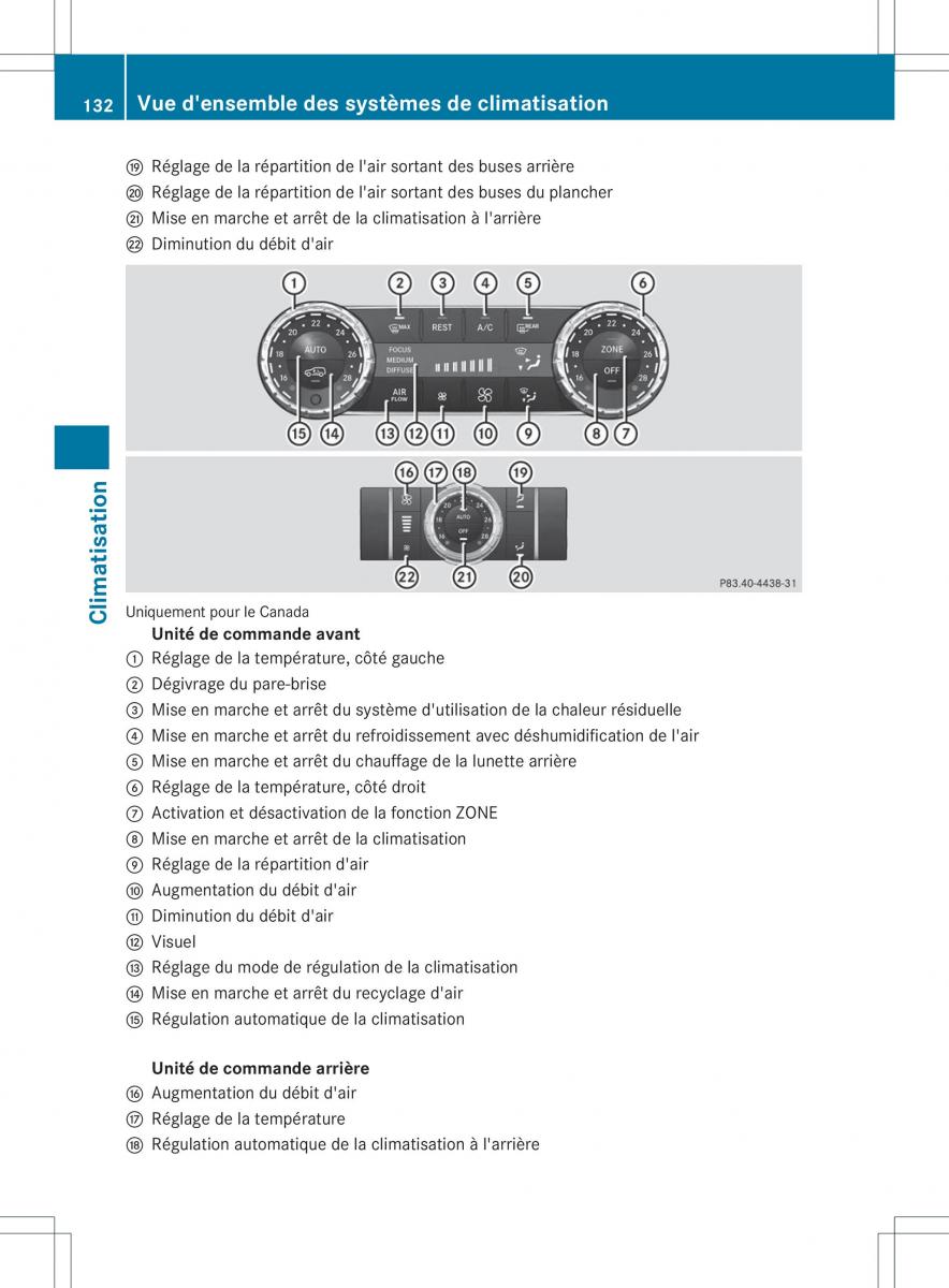 Mercedes Benz GL Class X166 manuel du proprietaire / page 134