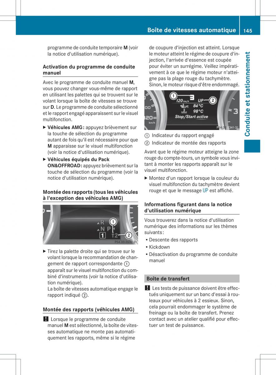 Mercedes Benz GL Class X166 manuel du proprietaire / page 147