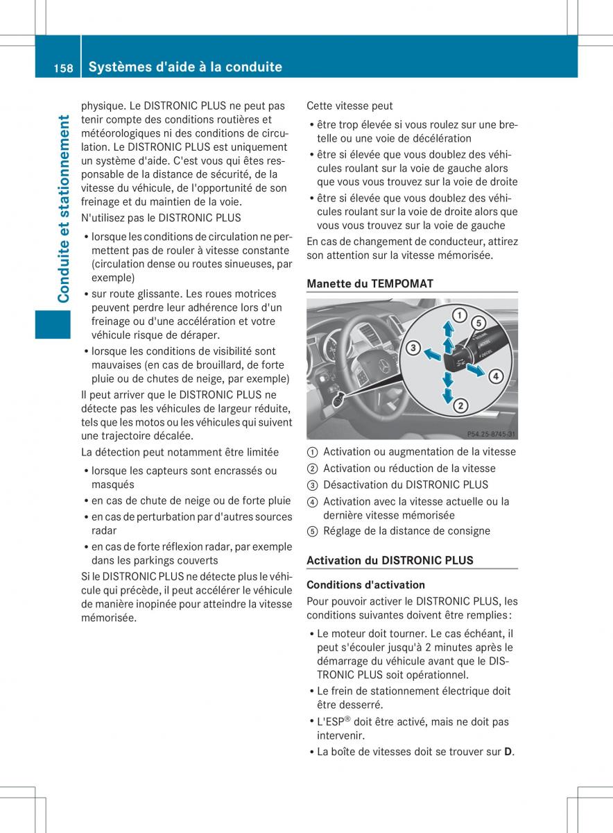 Mercedes Benz GL Class X166 manuel du proprietaire / page 160