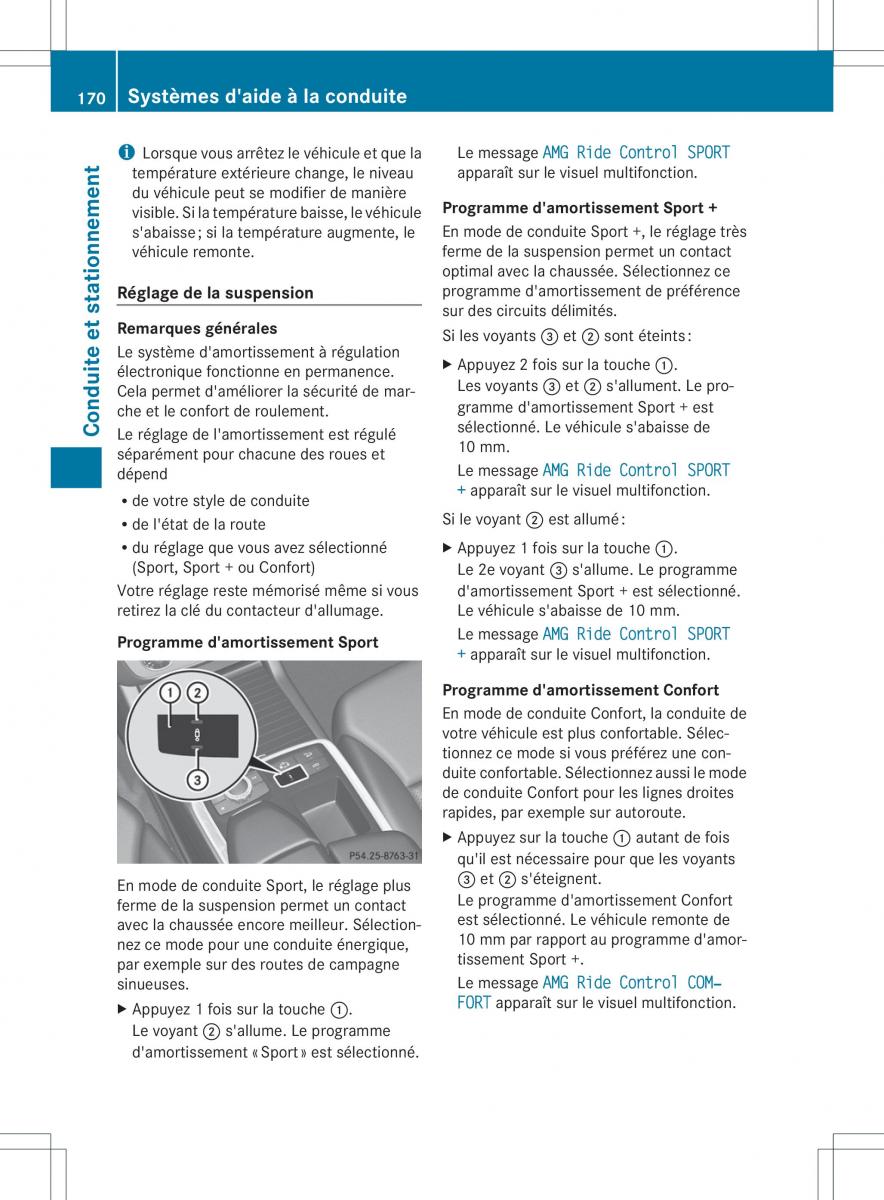 Mercedes Benz GL Class X166 manuel du proprietaire / page 172