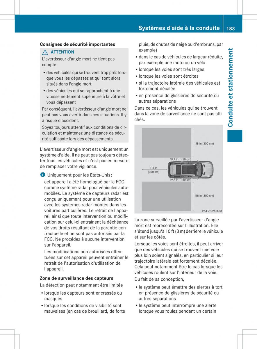 Mercedes Benz GL Class X166 manuel du proprietaire / page 185