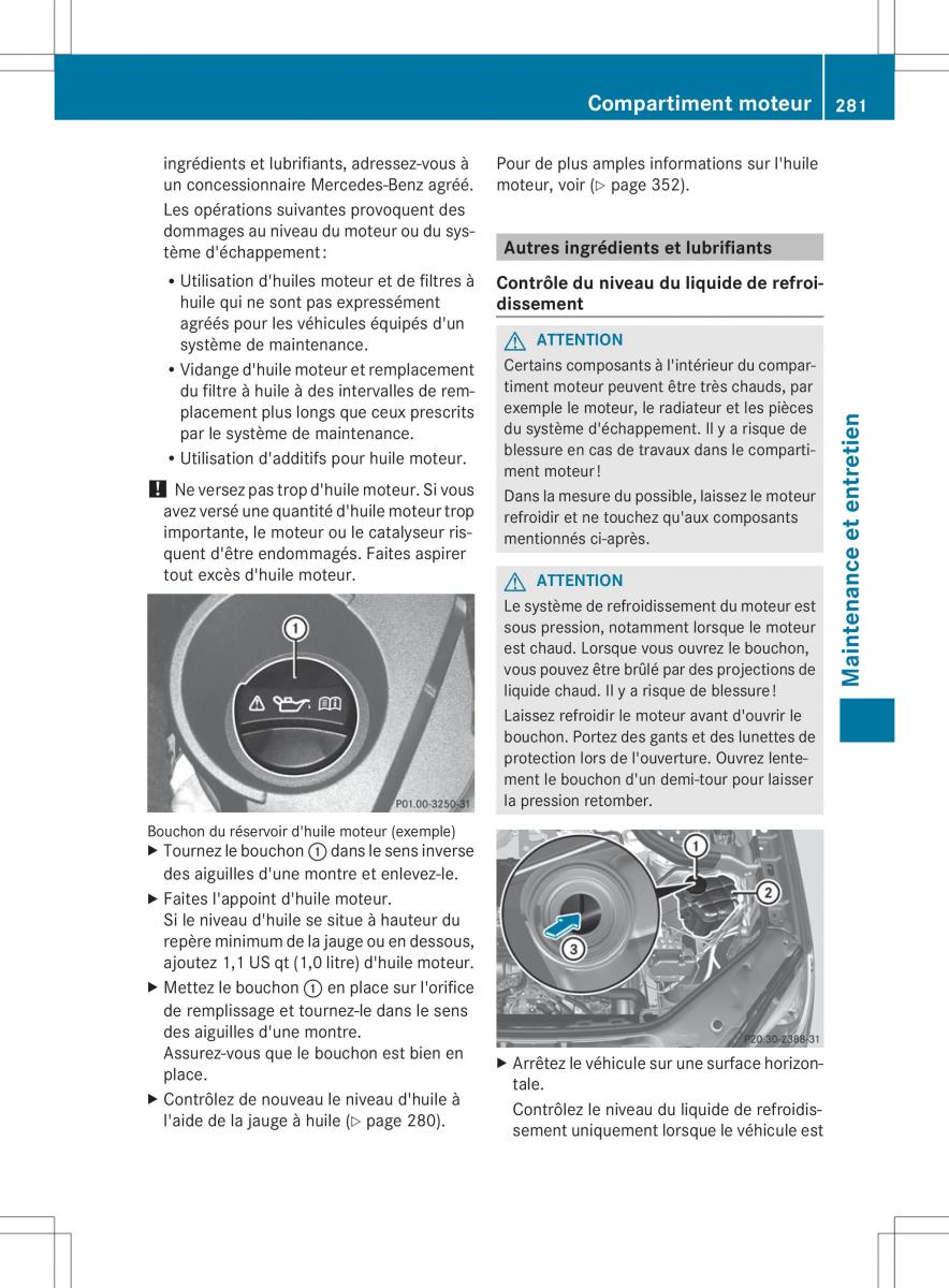 Mercedes Benz GL Class X166 manuel du proprietaire / page 283