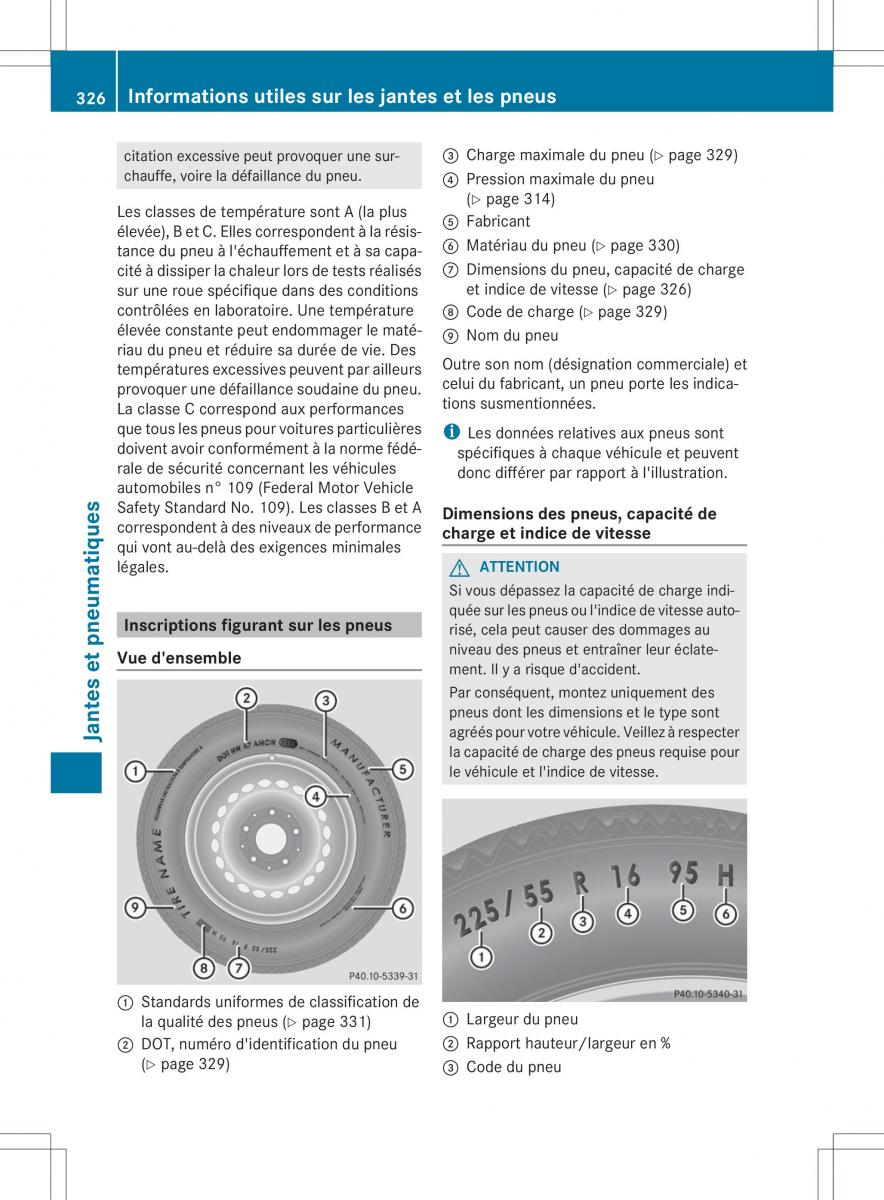 Mercedes Benz GL Class X166 manuel du proprietaire / page 328