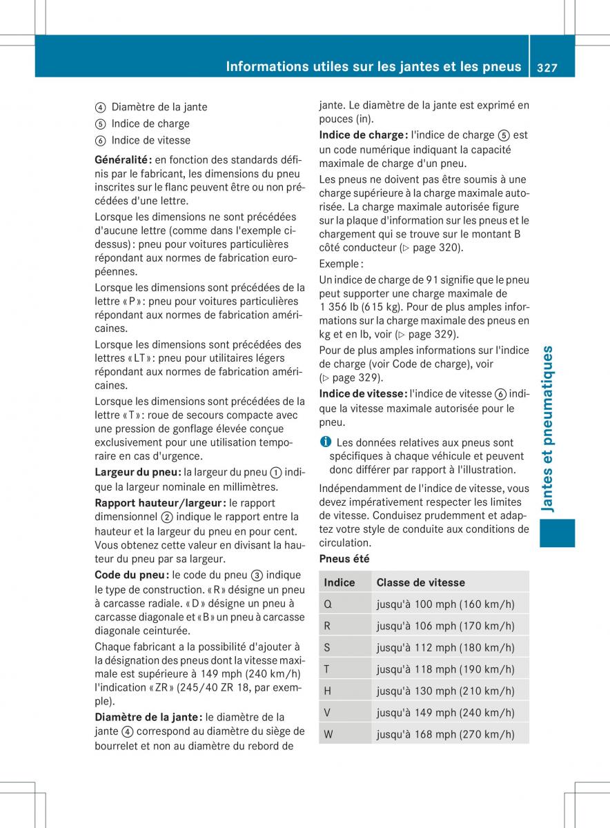 Mercedes Benz GL Class X166 manuel du proprietaire / page 329