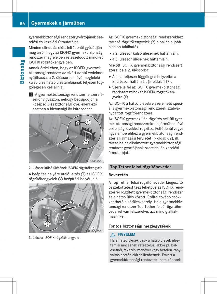 Mercedes Benz GL Class X166 Kezelesi utmutato / page 58