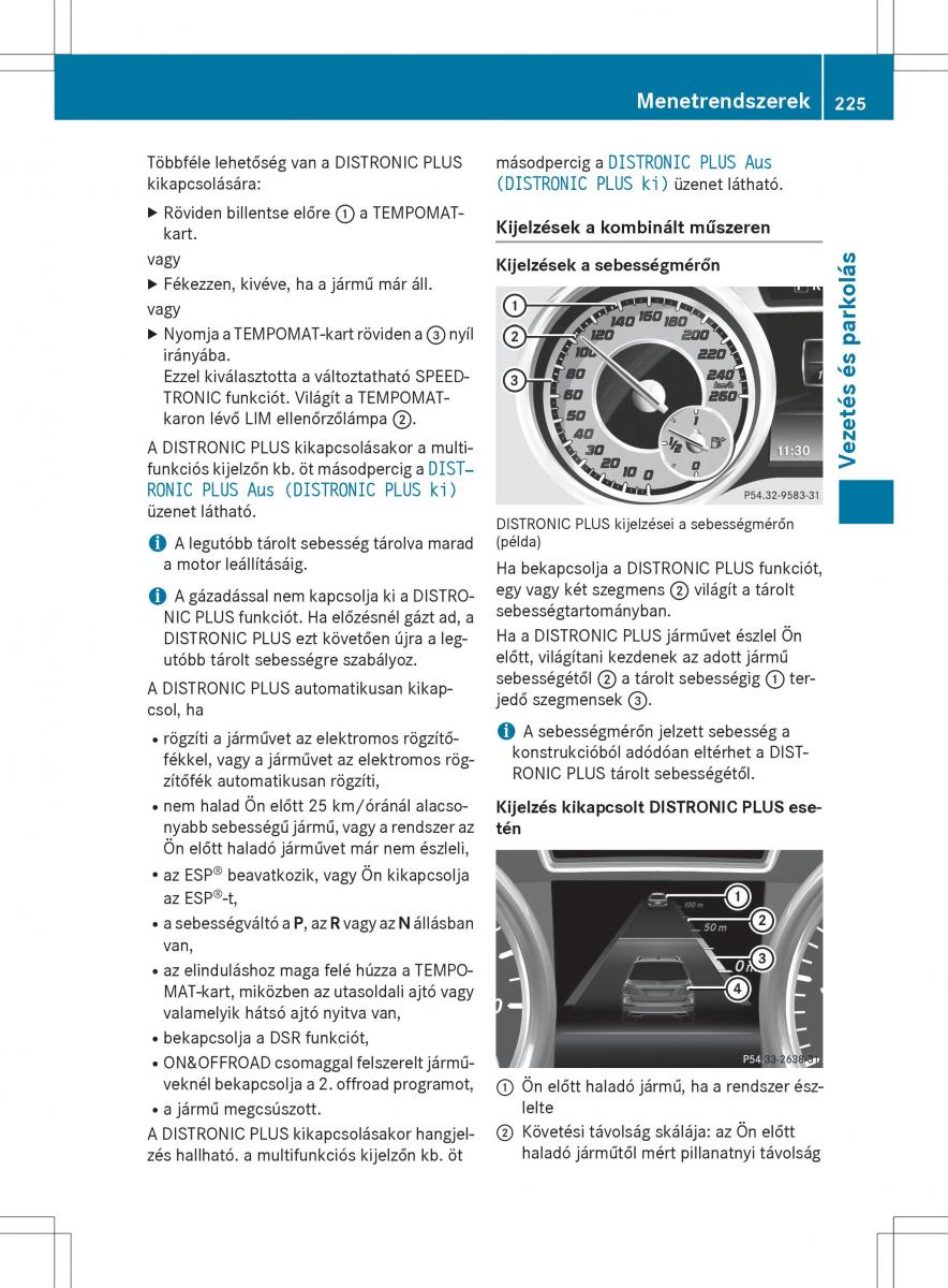 Mercedes Benz GL Class X166 Kezelesi utmutato / page 227