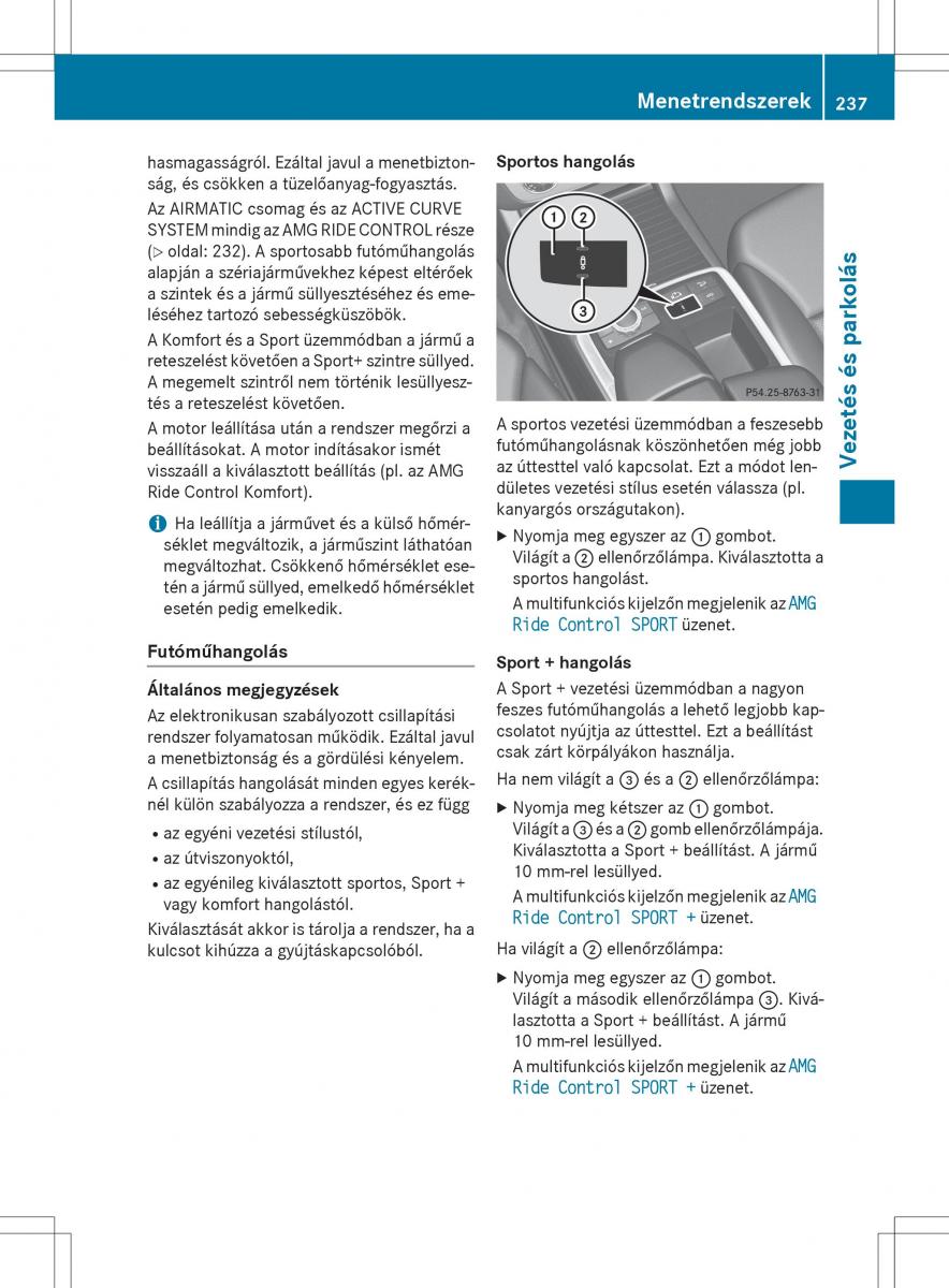 Mercedes Benz GL Class X166 Kezelesi utmutato / page 239