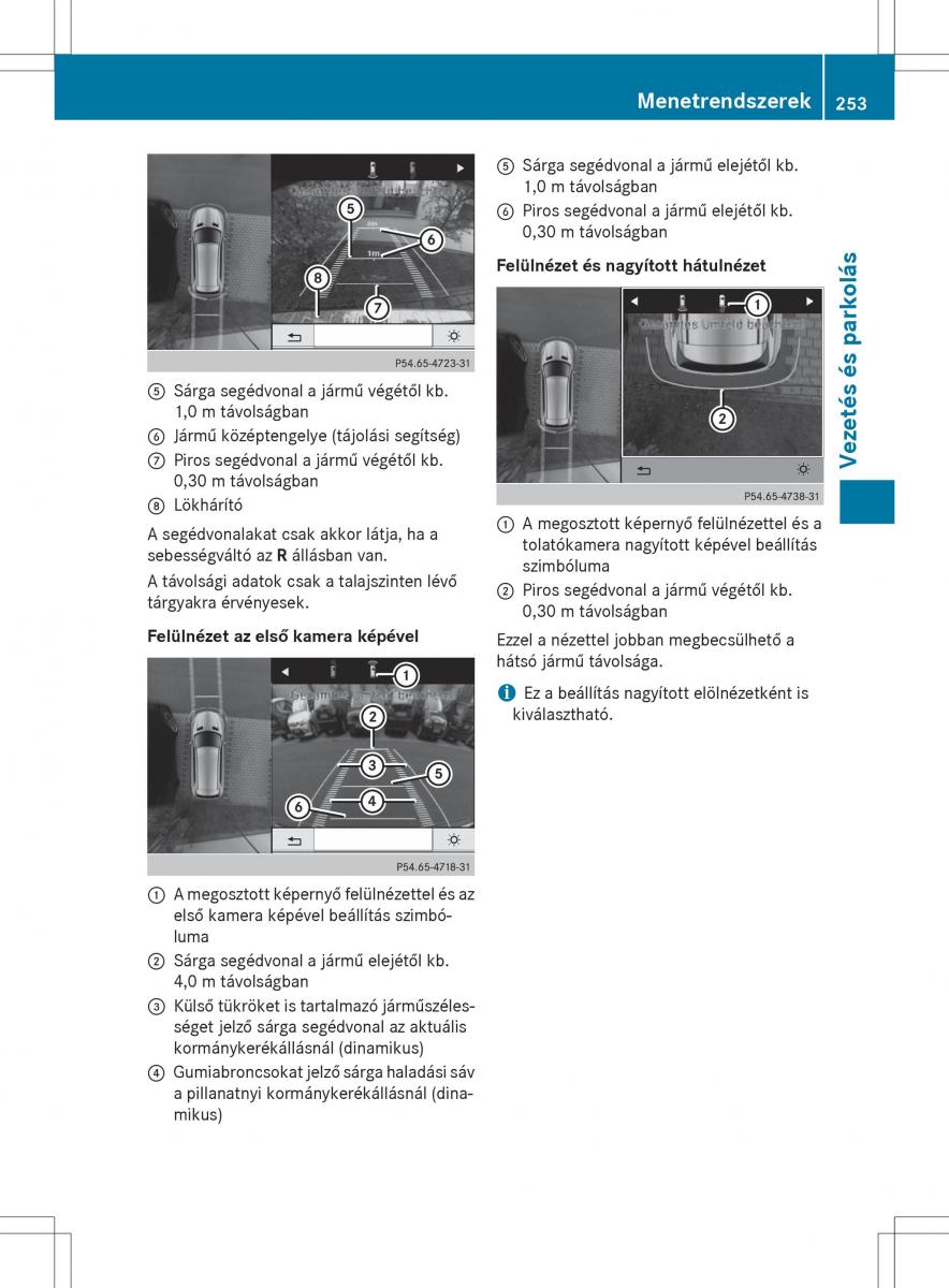 Mercedes Benz GL Class X166 Kezelesi utmutato / page 255