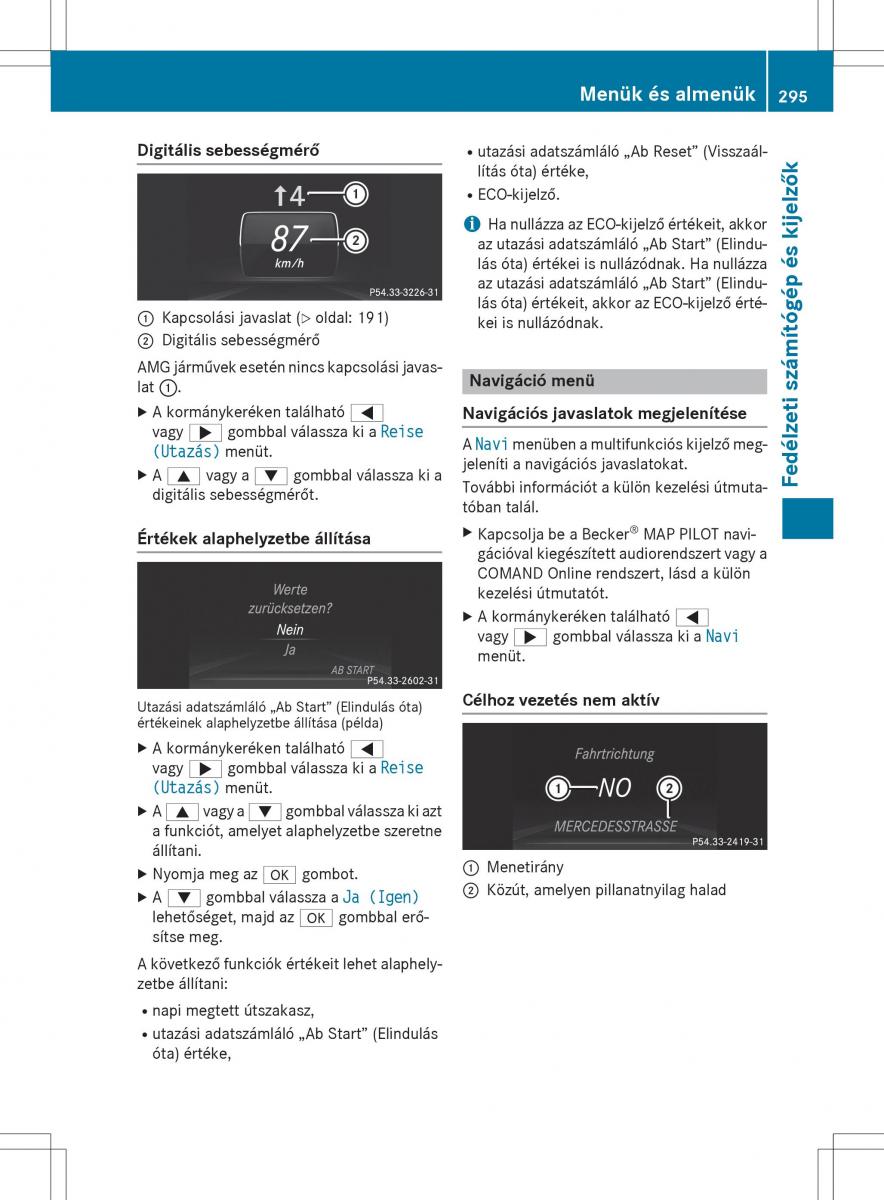 Mercedes Benz GL Class X166 Kezelesi utmutato / page 297