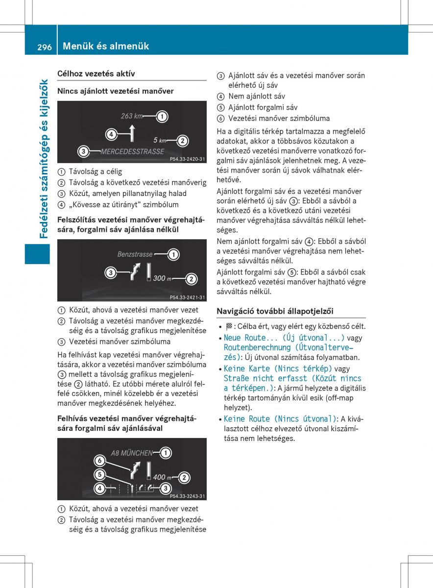 Mercedes Benz GL Class X166 Kezelesi utmutato / page 298