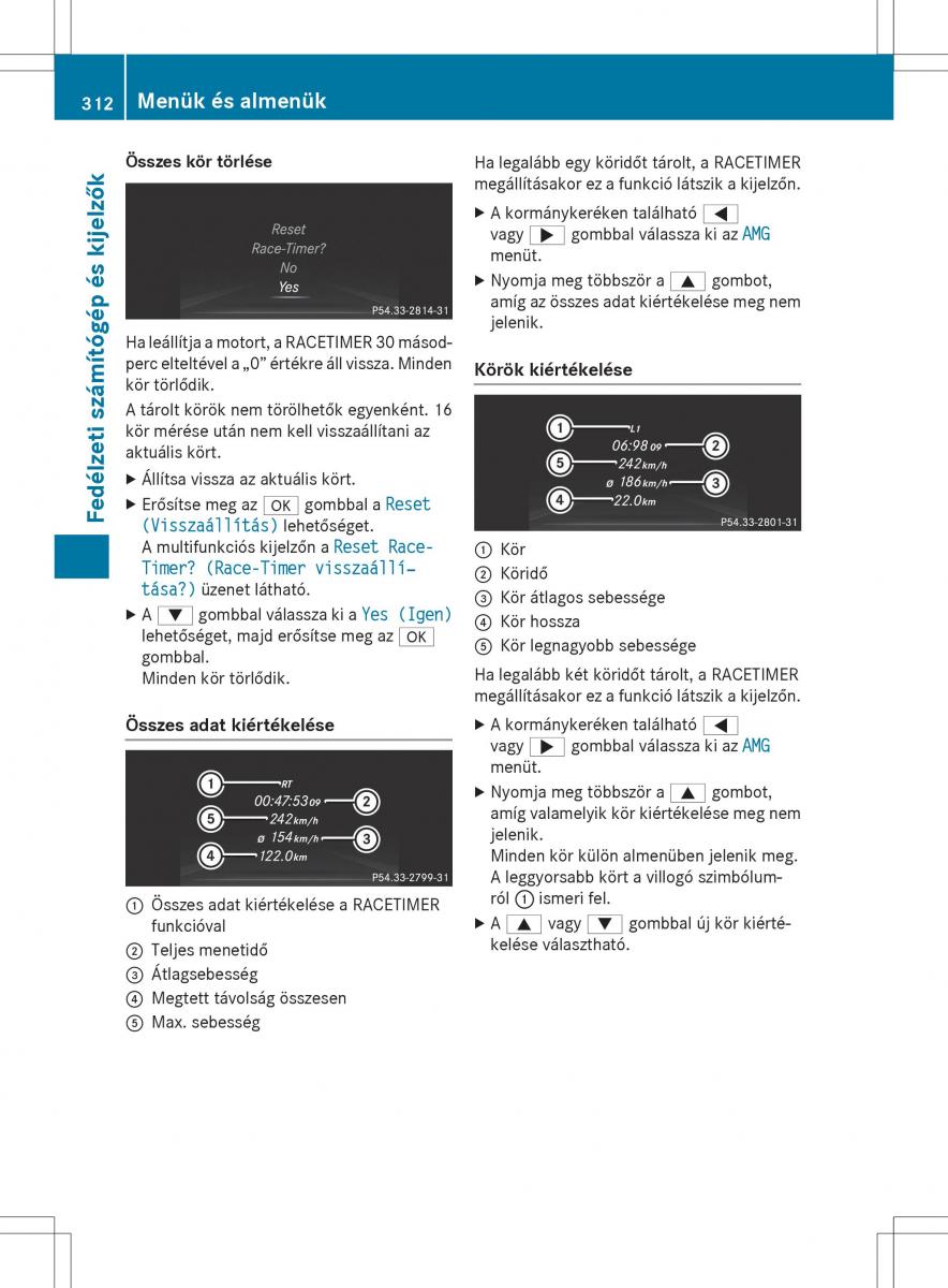 Mercedes Benz GL Class X166 Kezelesi utmutato / page 314