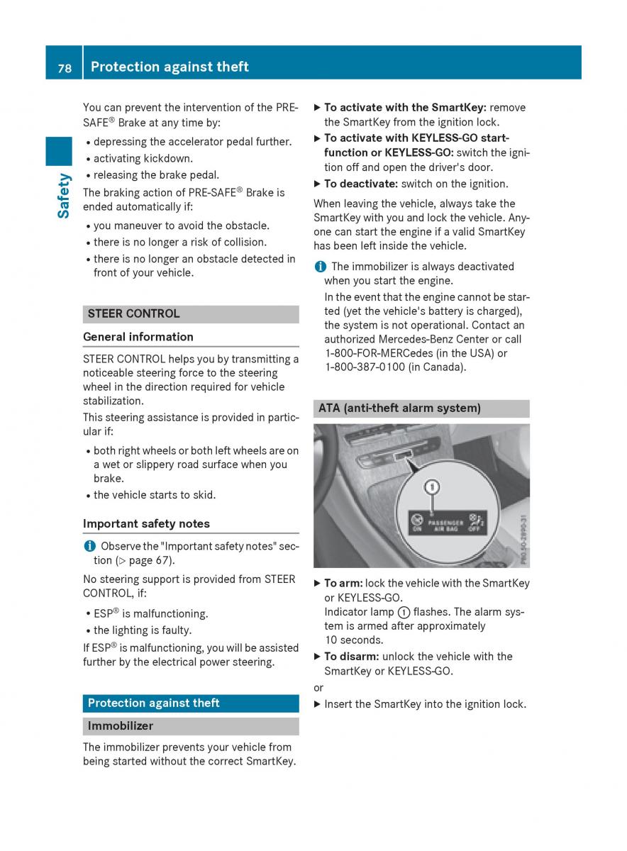 Mercedes Benz GLC Class owners manual / page 80