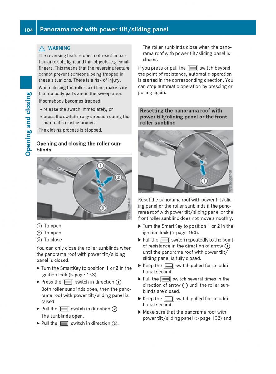 Mercedes Benz GLC Class owners manual / page 106