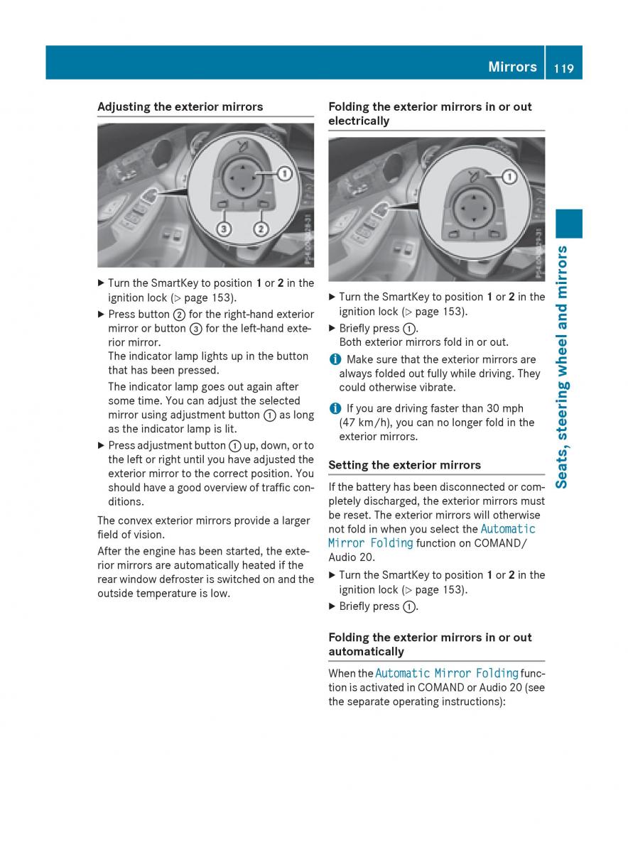 Mercedes Benz GLC Class owners manual / page 121