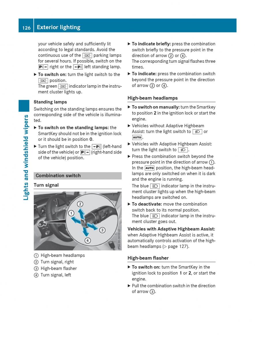 Mercedes Benz GLC Class owners manual / page 128